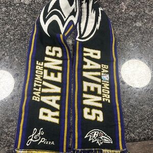 Baltimore Ravens NFL Scarf - Black, Purple, Gold